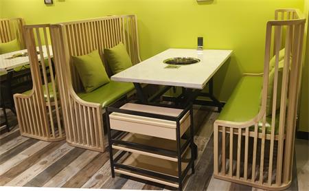 餐廳家具，大理石火鍋桌