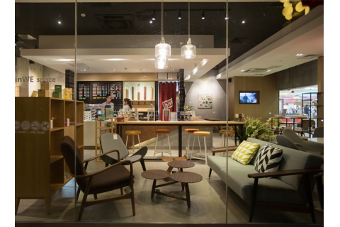 實(shí)木咖啡廳餐桌椅布局有什么效果？圖文