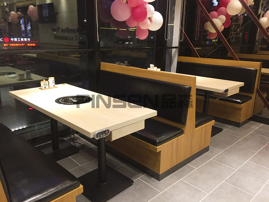 果樹(shù)面韓式料理桌椅定制