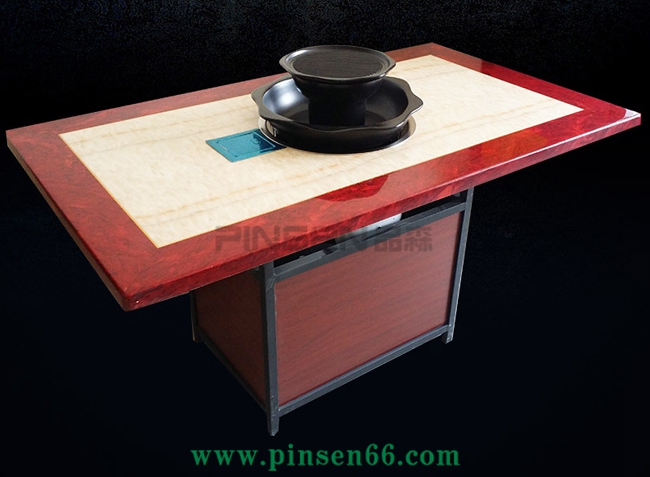 自動翻轉(zhuǎn)燒烤桌