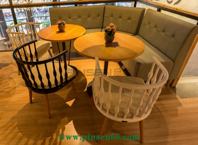 可可咖啡廳餐桌卡座